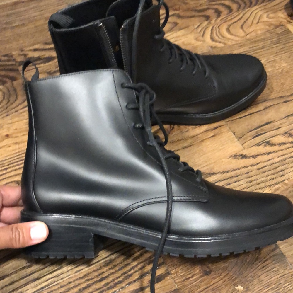 Everlane The Modern Utility Lace-Up Boot size 8.5 (fits 7.5 or 8) better - Picture 14 of 14